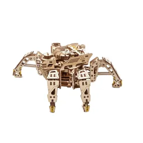 Ugears Hexapod Explorer ★Mechanical 3D Puzzle Kit Model Toys Gift Present Birthday Xmas Christmas Kids Adults