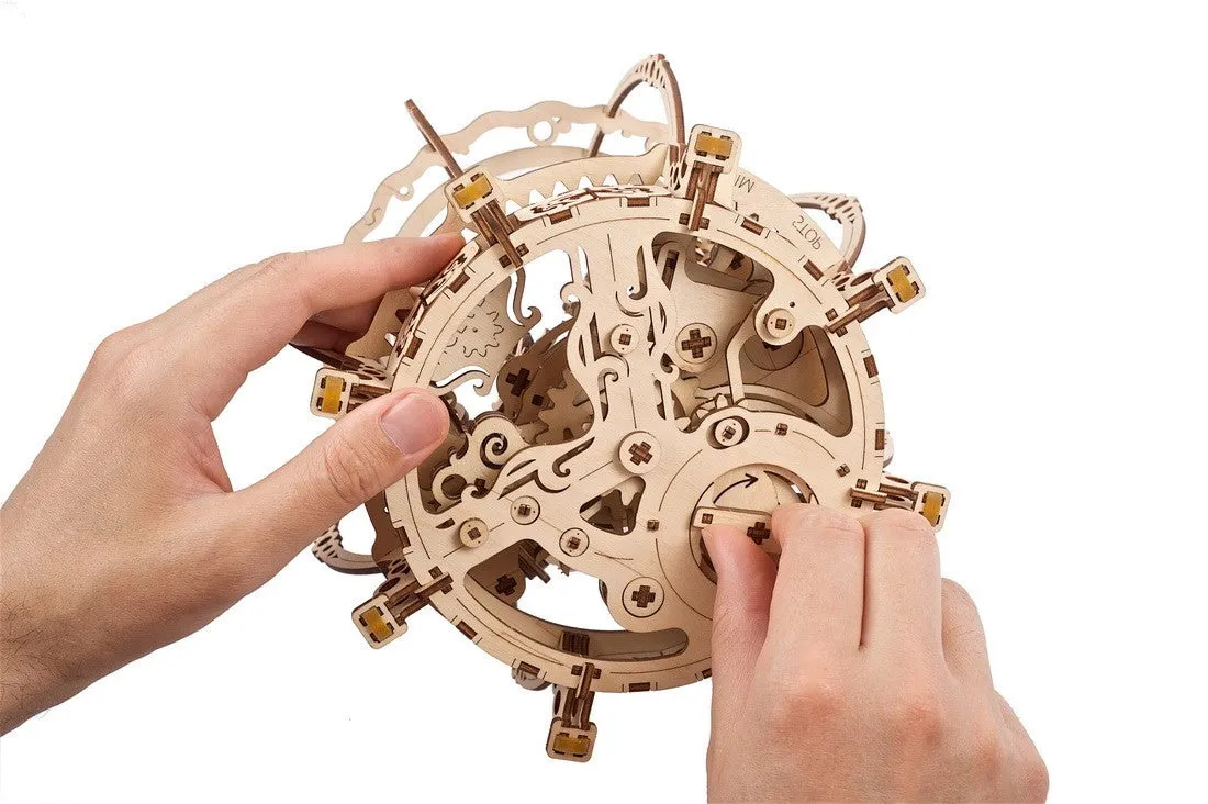 Ugears Mechanical Aquarium ★Mechanical 3D Puzzle Kit Model Toys Gift Present Birthday Xmas Christmas Kids Adults