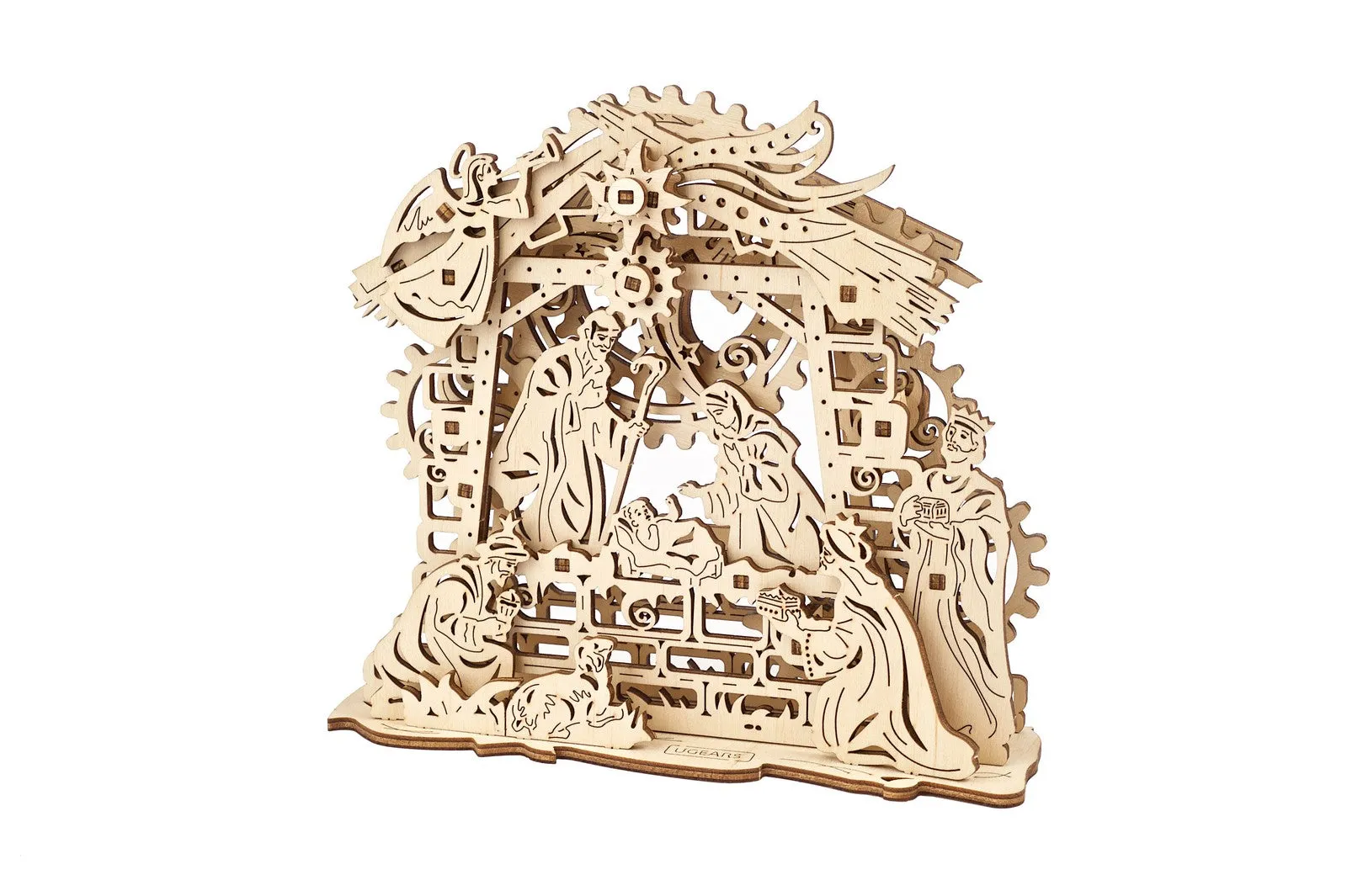 Ugears Nativity Scene ★Mechanical 3D Puzzle Kit Model Toys Gift Present Birthday Xmas Christmas Kids Adults