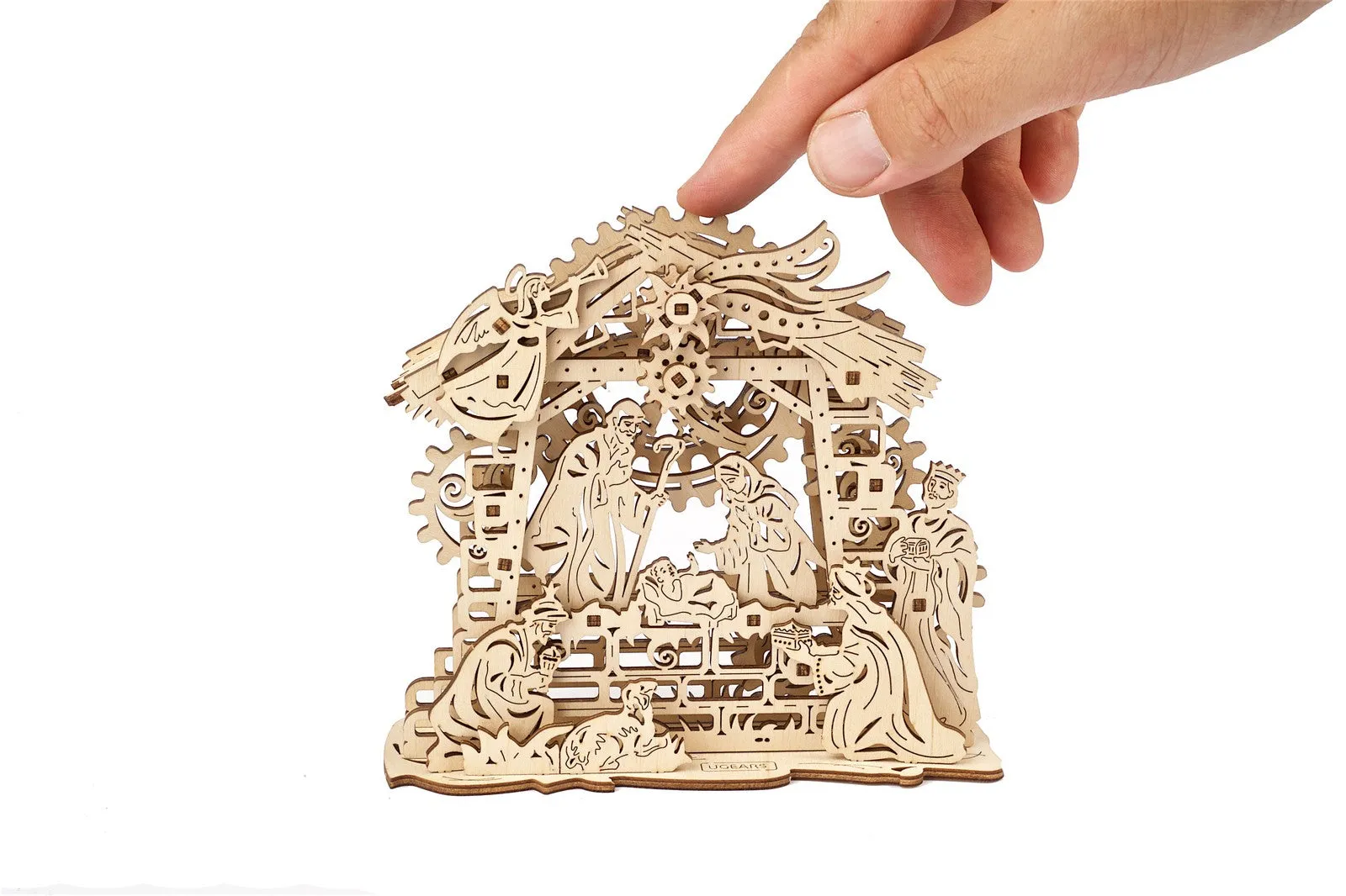 Ugears Nativity Scene ★Mechanical 3D Puzzle Kit Model Toys Gift Present Birthday Xmas Christmas Kids Adults