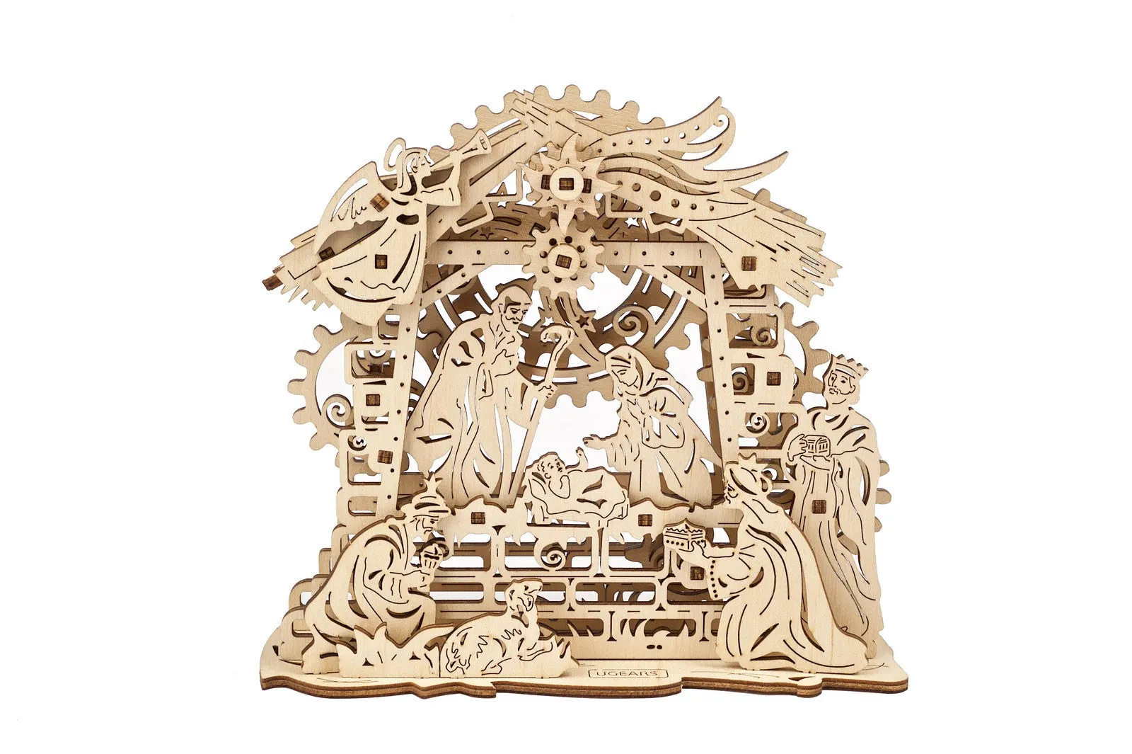 Ugears Nativity Scene ★Mechanical 3D Puzzle Kit Model Toys Gift Present Birthday Xmas Christmas Kids Adults