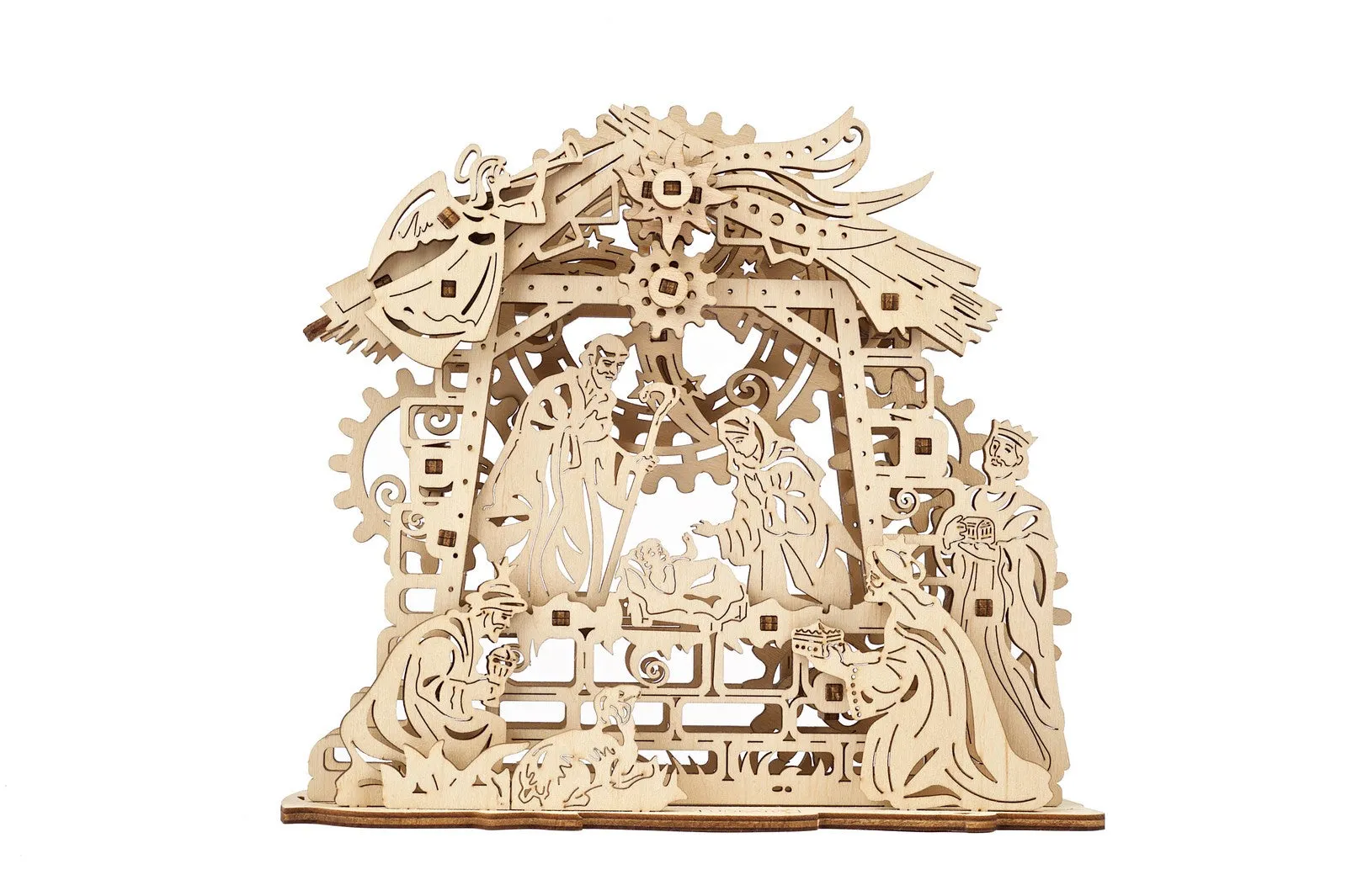 Ugears Nativity Scene ★Mechanical 3D Puzzle Kit Model Toys Gift Present Birthday Xmas Christmas Kids Adults