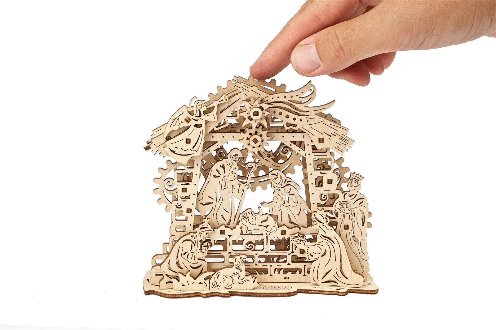 Ugears Nativity Scene ★Mechanical 3D Puzzle Kit Model Toys Gift Present Birthday Xmas Christmas Kids Adults