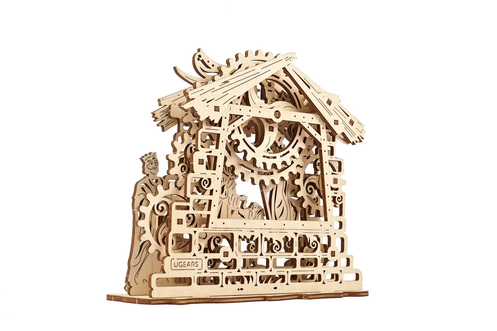 Ugears Nativity Scene ★Mechanical 3D Puzzle Kit Model Toys Gift Present Birthday Xmas Christmas Kids Adults