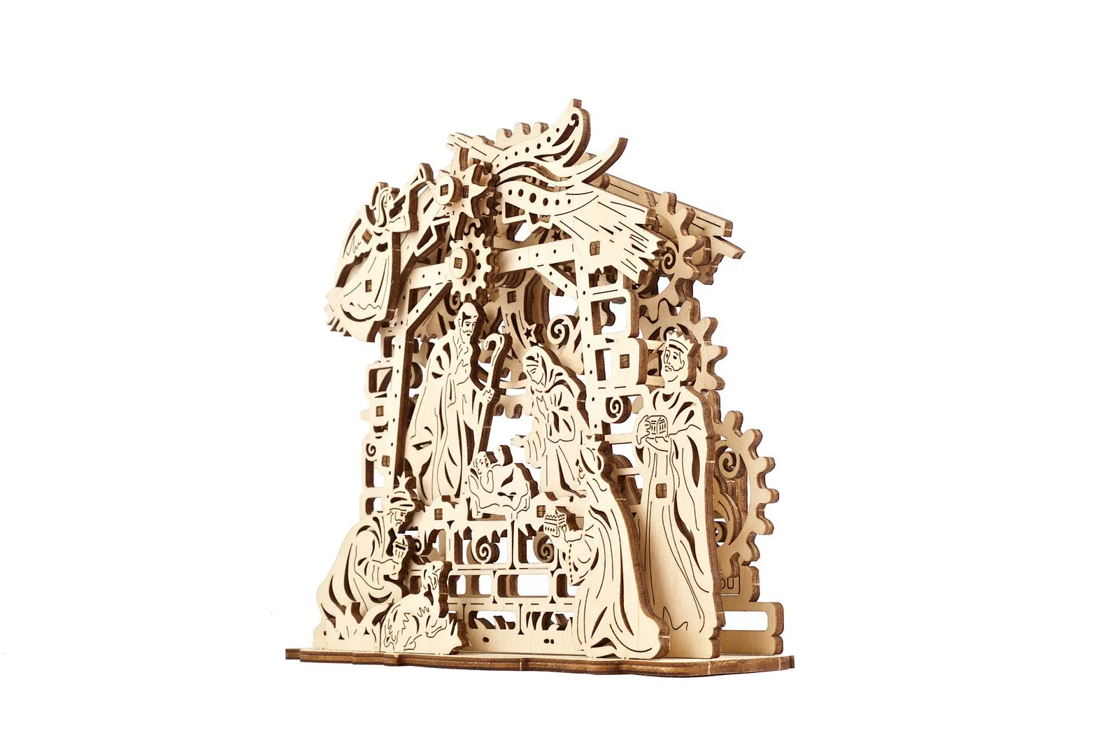 Ugears Nativity Scene ★Mechanical 3D Puzzle Kit Model Toys Gift Present Birthday Xmas Christmas Kids Adults