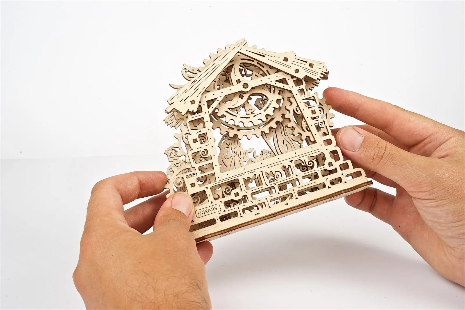 Ugears Nativity Scene ★Mechanical 3D Puzzle Kit Model Toys Gift Present Birthday Xmas Christmas Kids Adults