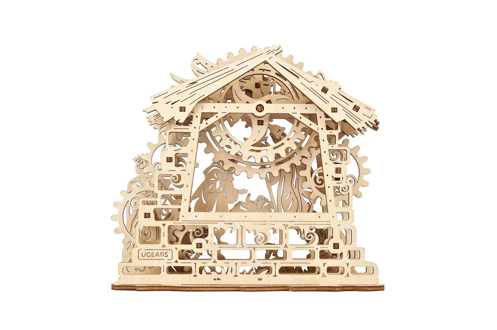 Ugears Nativity Scene ★Mechanical 3D Puzzle Kit Model Toys Gift Present Birthday Xmas Christmas Kids Adults