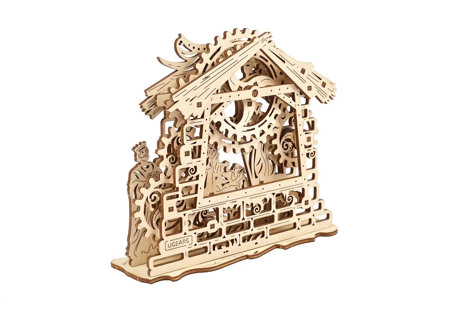 Ugears Nativity Scene ★Mechanical 3D Puzzle Kit Model Toys Gift Present Birthday Xmas Christmas Kids Adults