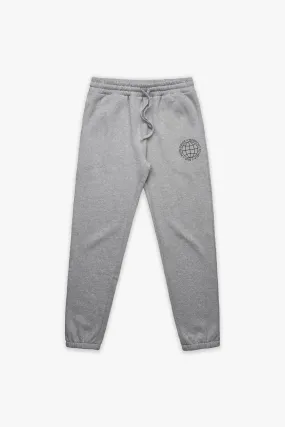 Worldwide Joggers - Heather Grey