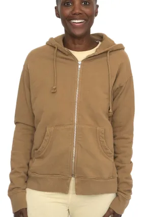 Zipper Hoody, Peanut